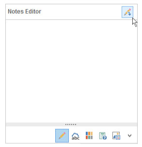 add bulletpoints into the notes editor